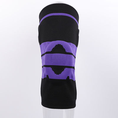 Sport Nylon Silicone Knie Pad Compressie Knie Support Brace voor Basketbal Bescherming
