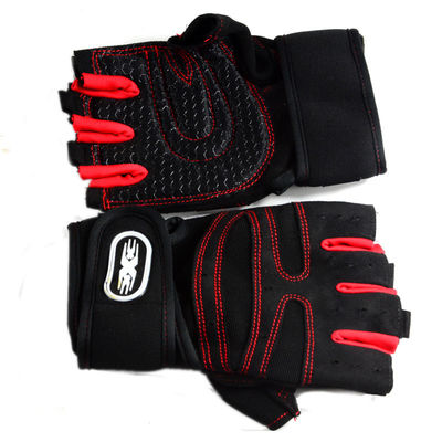 Unisex fietshandschoen Halve vinger Anti-slip Mountainbike Riding Handschoenen Aanvankelijke betaling