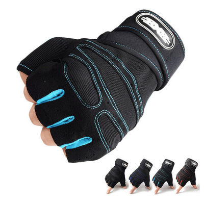 Unisex fietshandschoen Halve vinger Anti-slip Mountainbike Riding Handschoenen Aanvankelijke betaling