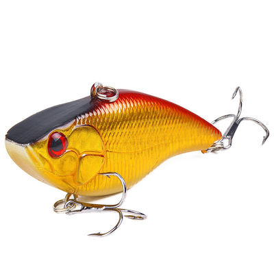 3D-oog kunstmatig aas 6 Haak Minnow Vislokken Hard plastic zwembadlokken voor vissers