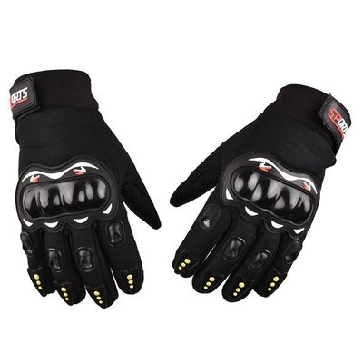 Volwassenen Outdoor Motorfiets Handschoen Custom Anti-Slip Leer Tactische Handschoen