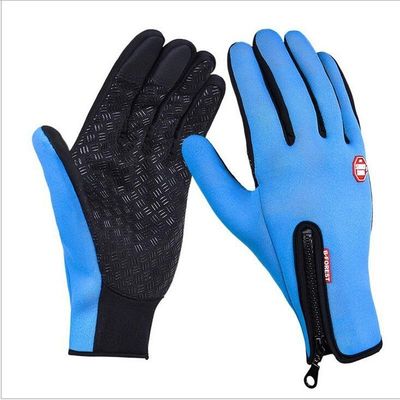 Mountainbike Fietsen Handschoenen Full Finger Touch Screen Anti-Slip Windproof Racing Handschoen