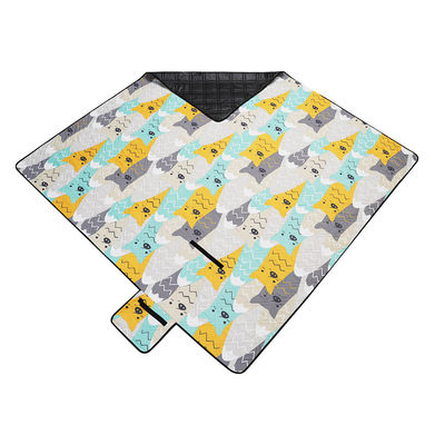 Buiten waterdicht picknickdek strand mat draagbaar kampering matras monsters US 4/pc