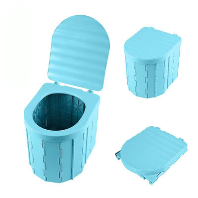 Op maat gemaakte aanvraag US Outdoor Camping Draagbaar Plastic vouw toilet voor reizen