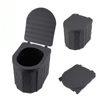 Op maat gemaakte aanvraag US Outdoor Camping Draagbaar Plastic vouw toilet voor reizen