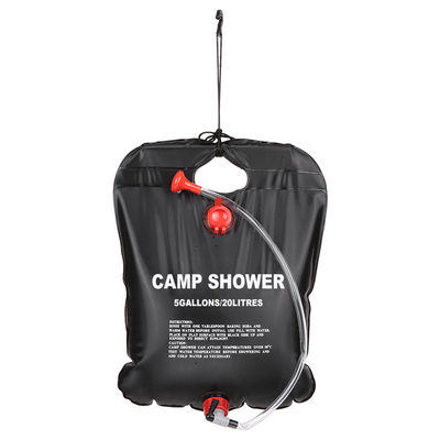 Outdoor Draagbare 20L zonneverwarmde camping douche PVC strand douche waterzak betaalbaar