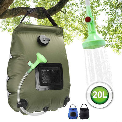 20L zonne-verwarming douchezak voor outdoor camping draagbare douche accessoire kit