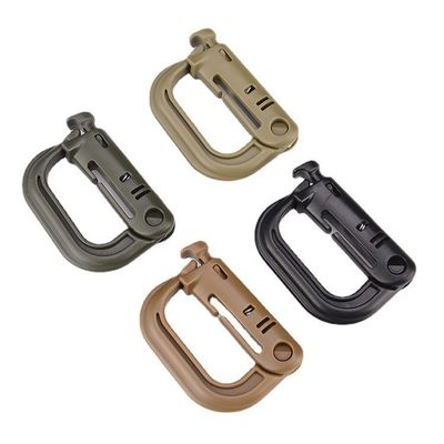 Buiten plastic bergklimmer Tactische EDC Carabiner Buckle voor rugzak Multifunctioneel