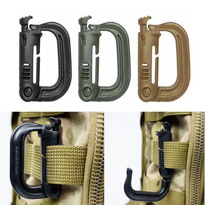 Buiten plastic bergklimmer Tactische EDC Carabiner Buckle voor rugzak Multifunctioneel