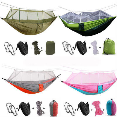 Outdoor Draagbare Klappende Parachute Nylon Camping Hammock Swing met aangepaste aanvraag