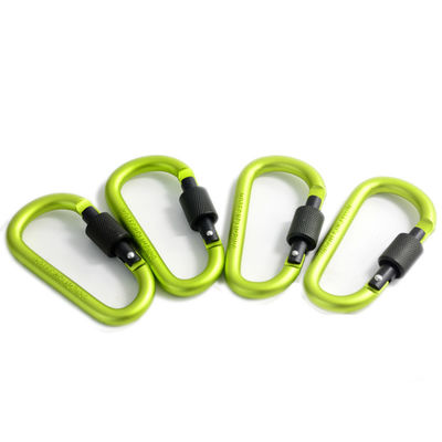 8 cm Aluminium Spring Snap Hook Carabiner D-Shaped Clip voor het pakket Bruto Gewicht 0,025 kg