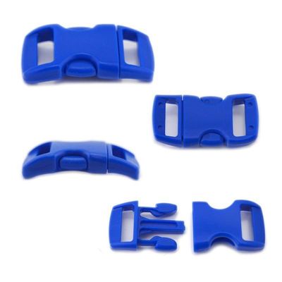 10 mm Paracord gebogen zijdelingse gesp van plastic voor de vervaardiging van Paracord-armbanden