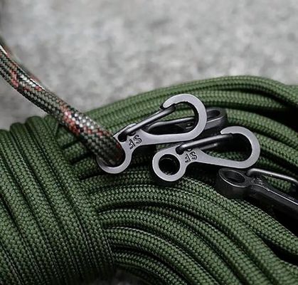 Outdoor Camping Sleutelhanger Haak Mini Sf EDC Carabiner Aluminium Legering Rugzak Hangende Buckle
