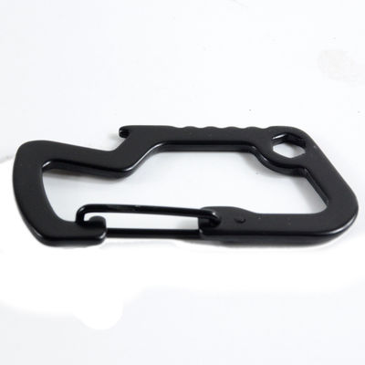 GSD201 Multifunctionele EDC Tactische Carabiner Hook Zinklegering Sleutelhanger voor snelle toegang