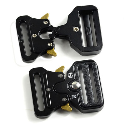 Custom 40mm Tactische Nylon Gordel met snelle release metalen Buckle en legering Buckle