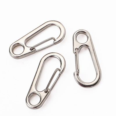 Mini Aluminium EDC Carabiner Clip Sleutelhanger Sleutelring Snap Hook Pakket Bruto Gewicht 0,050kg