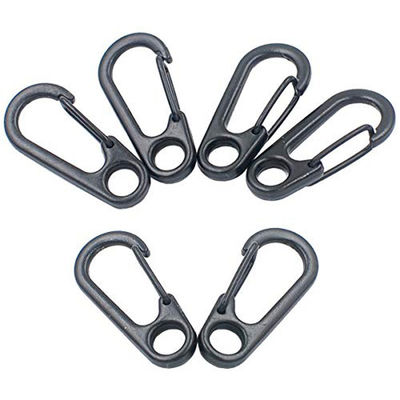 Mini Aluminium EDC Carabiner Clip Sleutelhanger Sleutelring Snap Hook Pakket Bruto Gewicht 0,050kg
