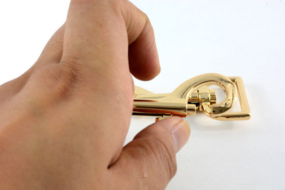 25mm Gold Swivel Dog Snap Hook Custom Zink Alloy Metal Dog Hook SDR567 Plating Chrome