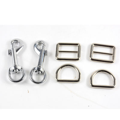 30-daagse terugbetalingspolis 25mm gelast zink legering D ring metaal D-ring gesp voor handtas