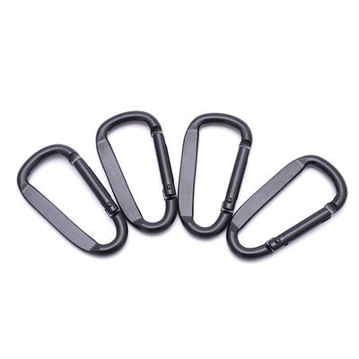 Verzendkosten Aluminium Flat D Ring Metalen Sleutelhanger Carabiner Haak Monsters US 1/Piece