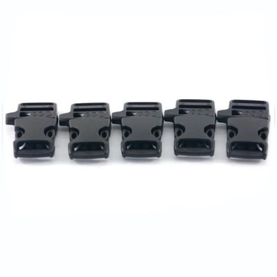 Aanpassing 20 mm verstelbare nood Paracord Plastic zijdelingse afgifte fluit Buckle