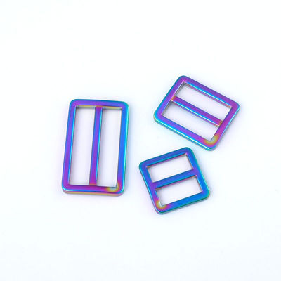 25 mm 20 mm legering verstelbare gesp met metaal Tri Glide Slider voor handtas of hondenkraag